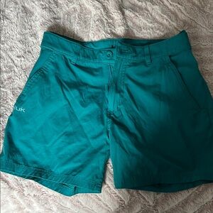 Huk Women’s Aqua Athletic Shorts